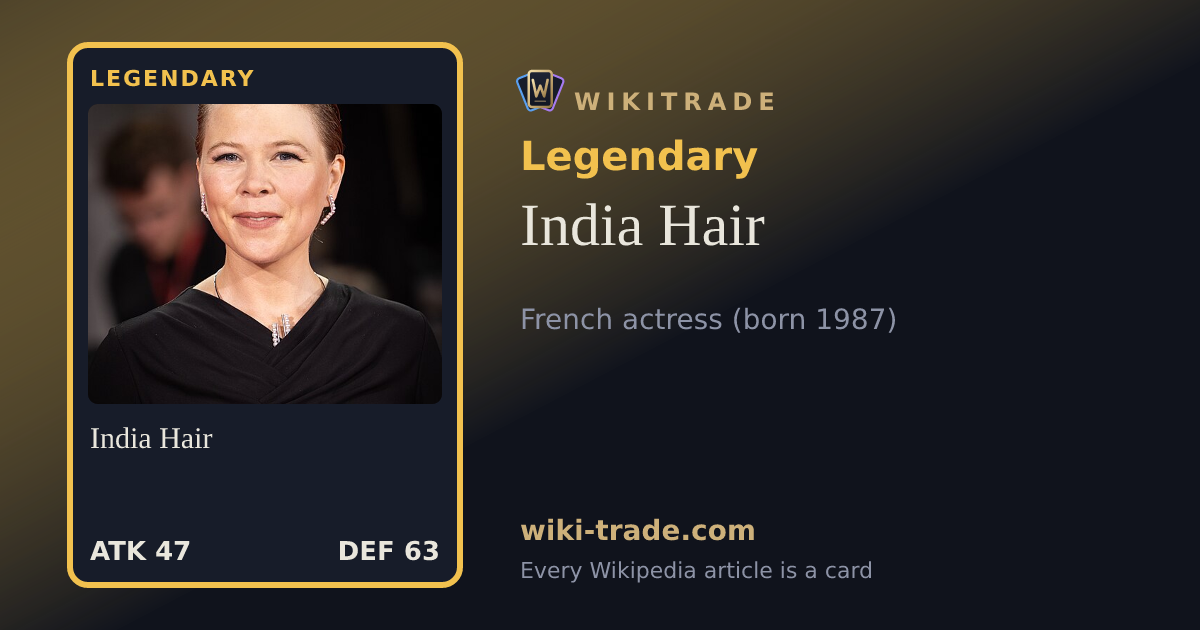 India Hair — Legendary card