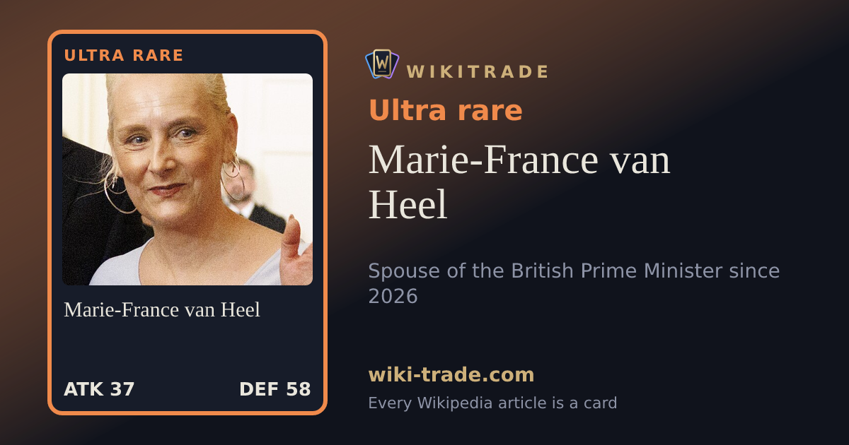 Marie-France van Heel — Ultra rare card