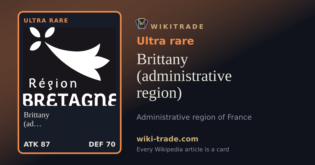 Brittany (administrative region) — Ultra rare card