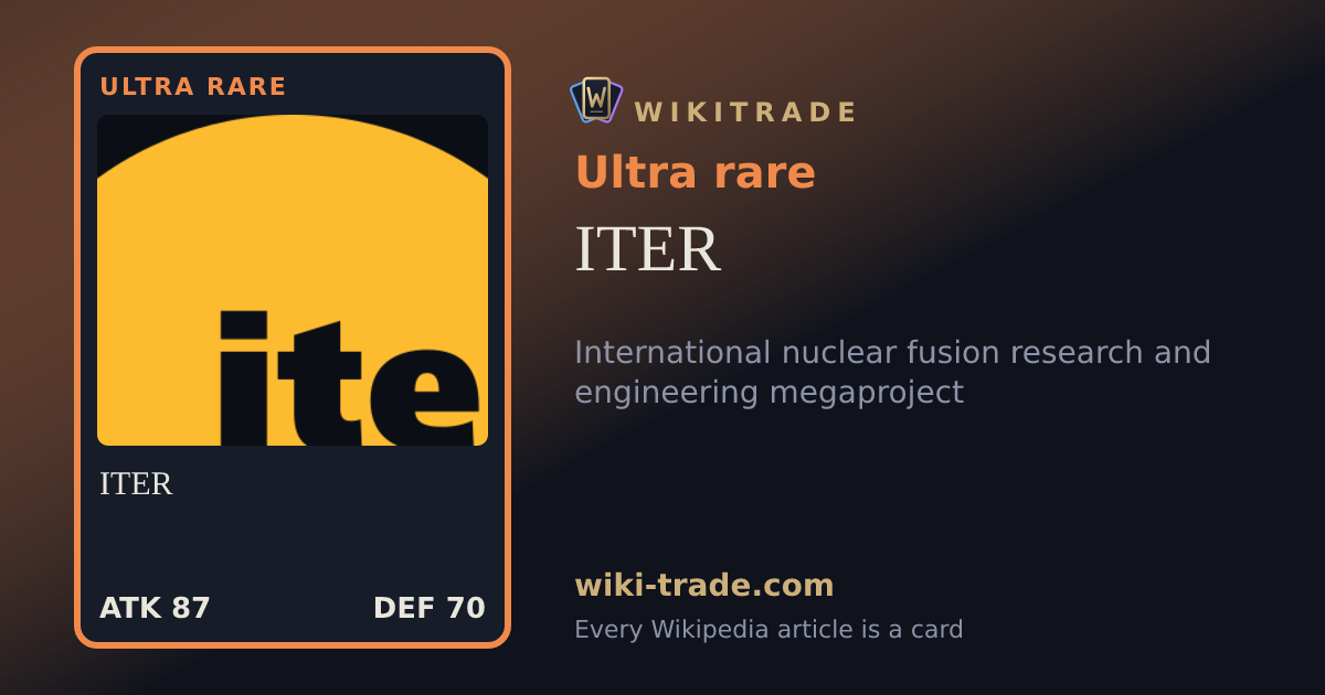 ITER — Ultra rare card