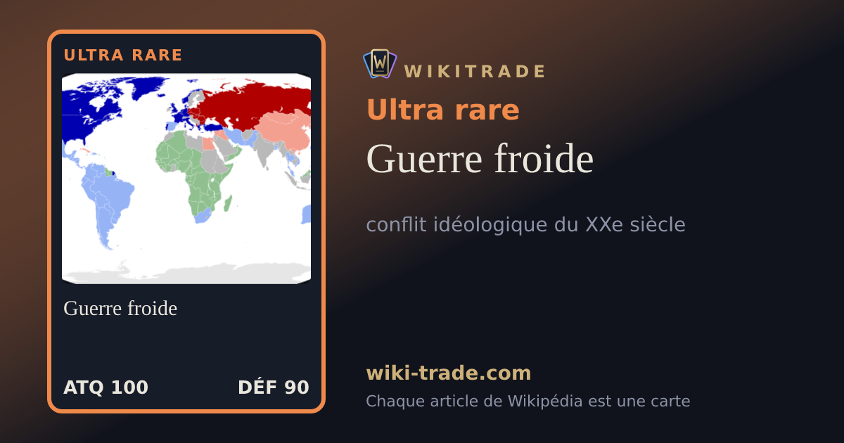 Guerre froide — carte Ultra rare