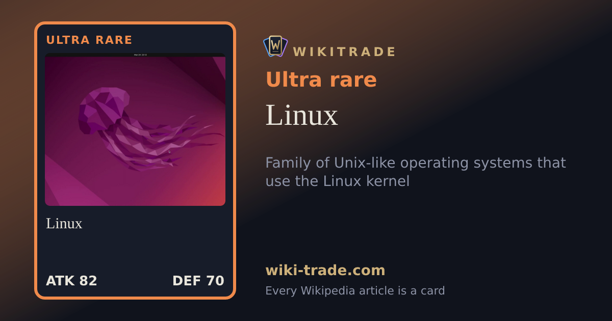 Linux — Ultra rare card