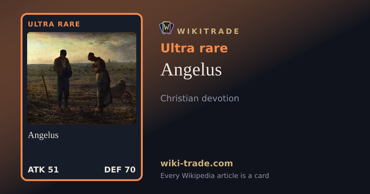 Angelus — Ultra rare card