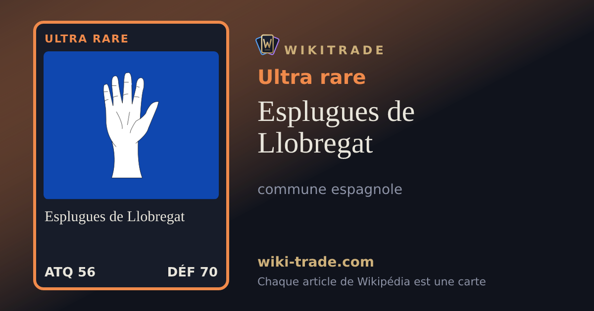 Esplugues de Llobregat — carte Ultra rare