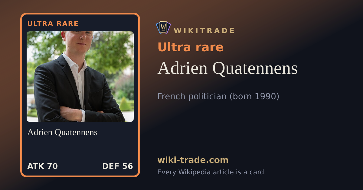 Adrien Quatennens — Ultra rare card