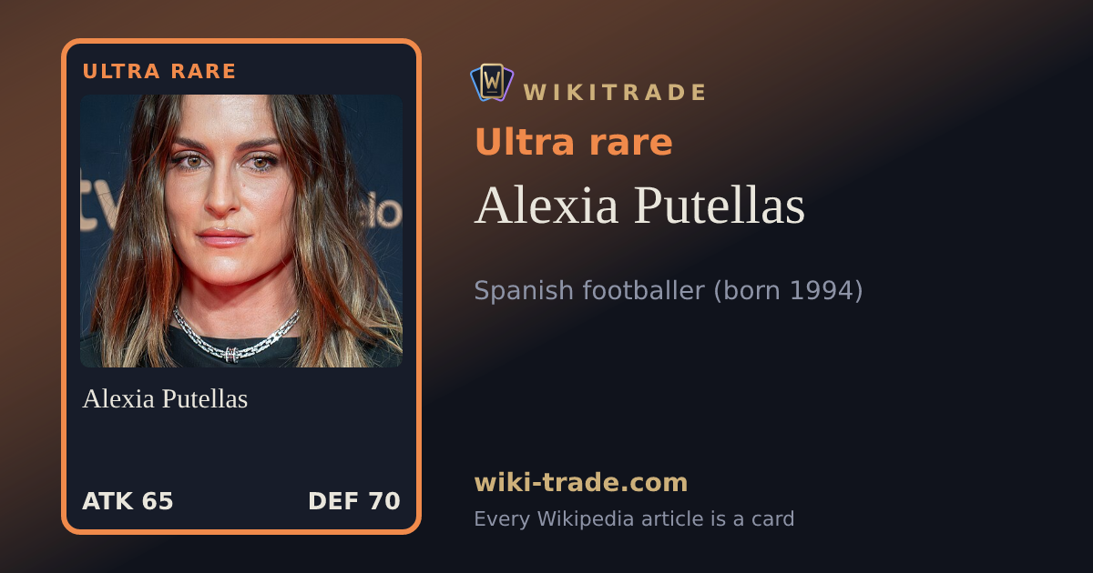Alexia Putellas — Ultra rare card