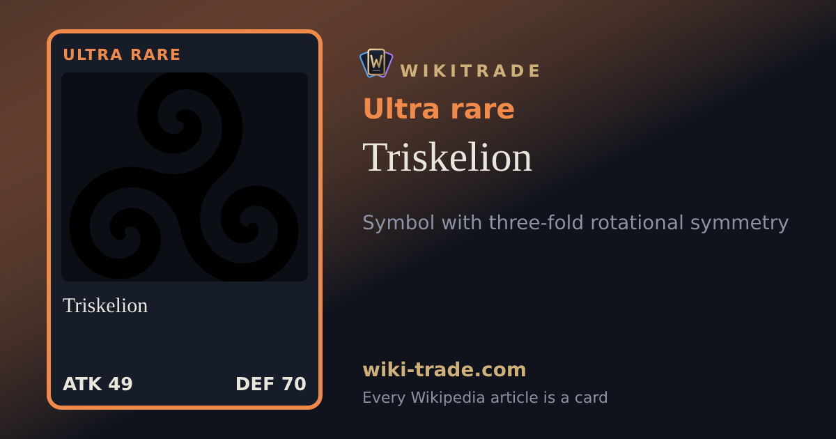 Triskelion — Ultra rare card
