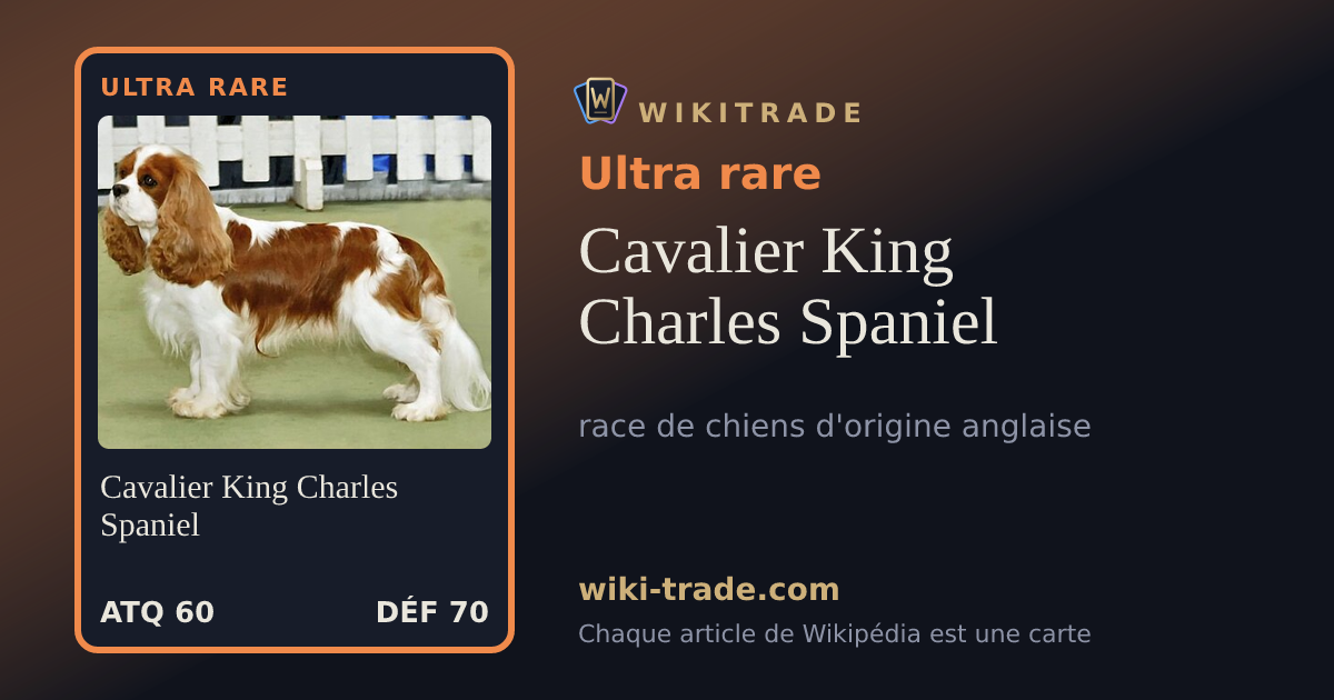 Cavalier King Charles Spaniel — carte Ultra rare