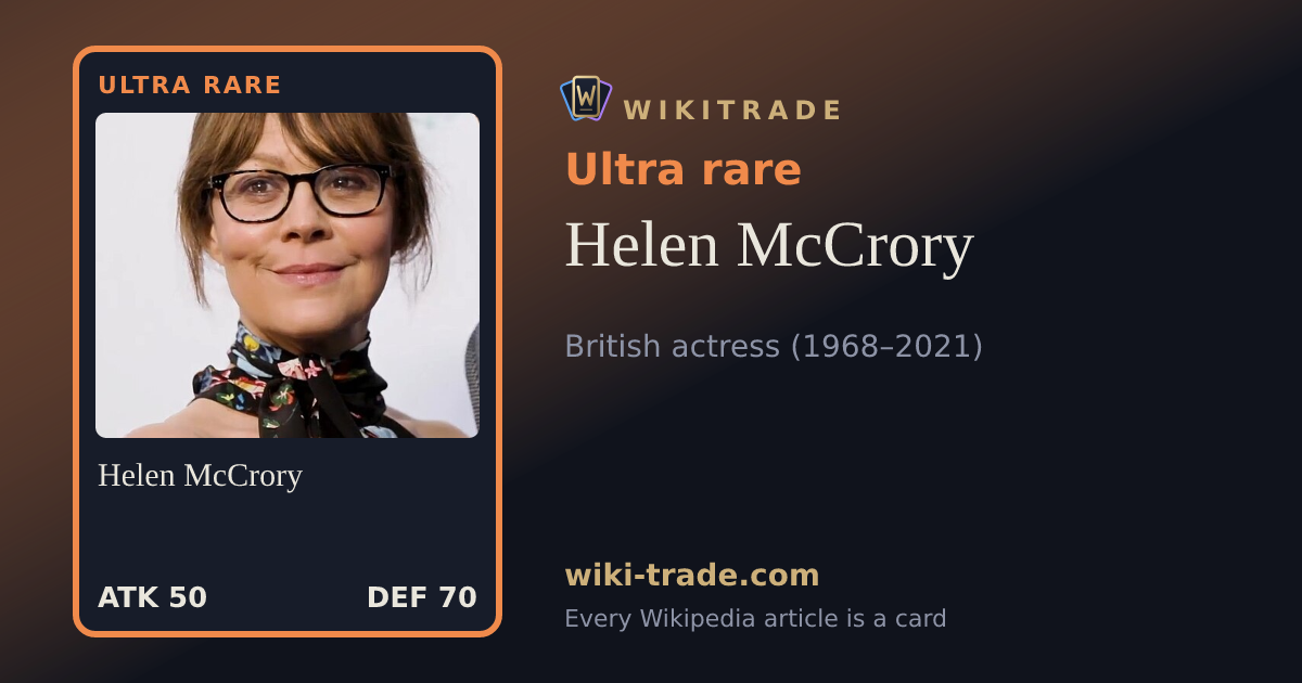 Helen McCrory — Ultra rare card