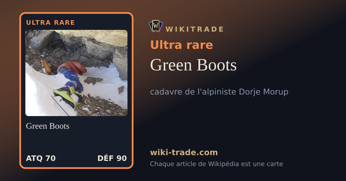 Green Boots — carte Ultra rare