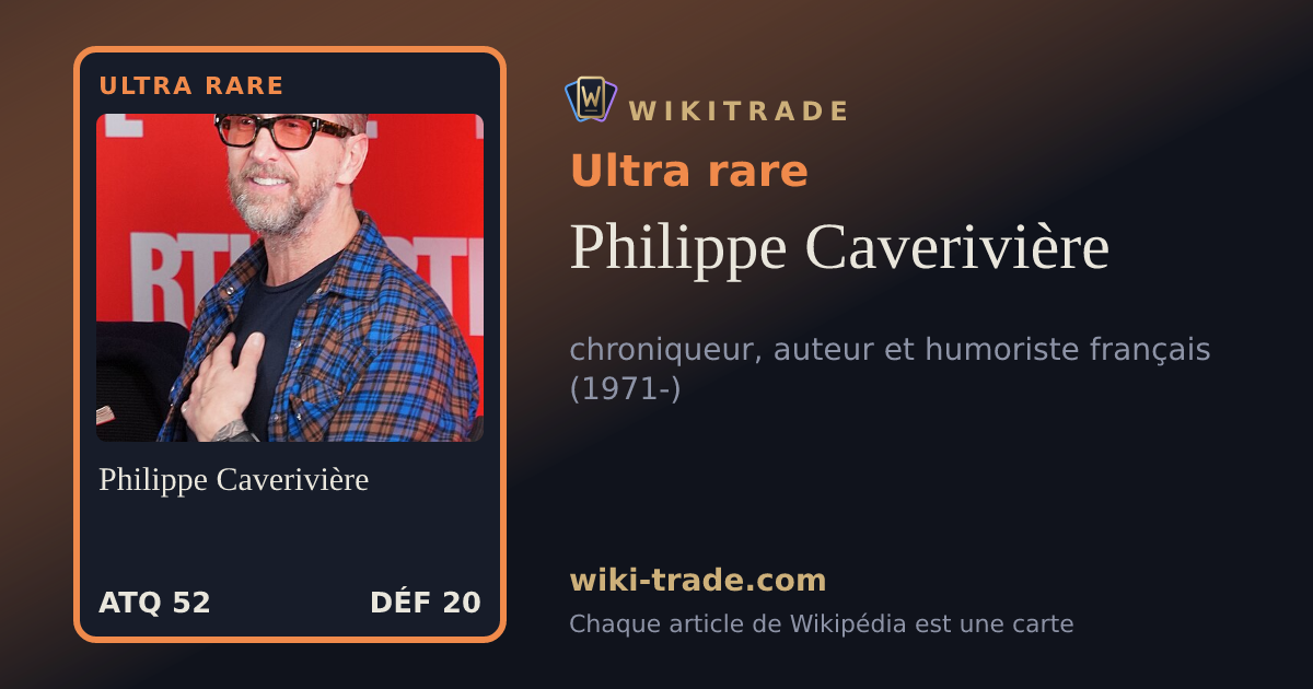 Philippe Caverivière — carte Ultra rare