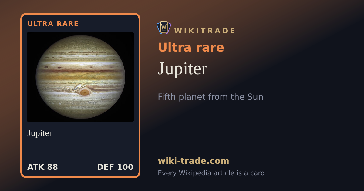 Jupiter — Ultra rare card