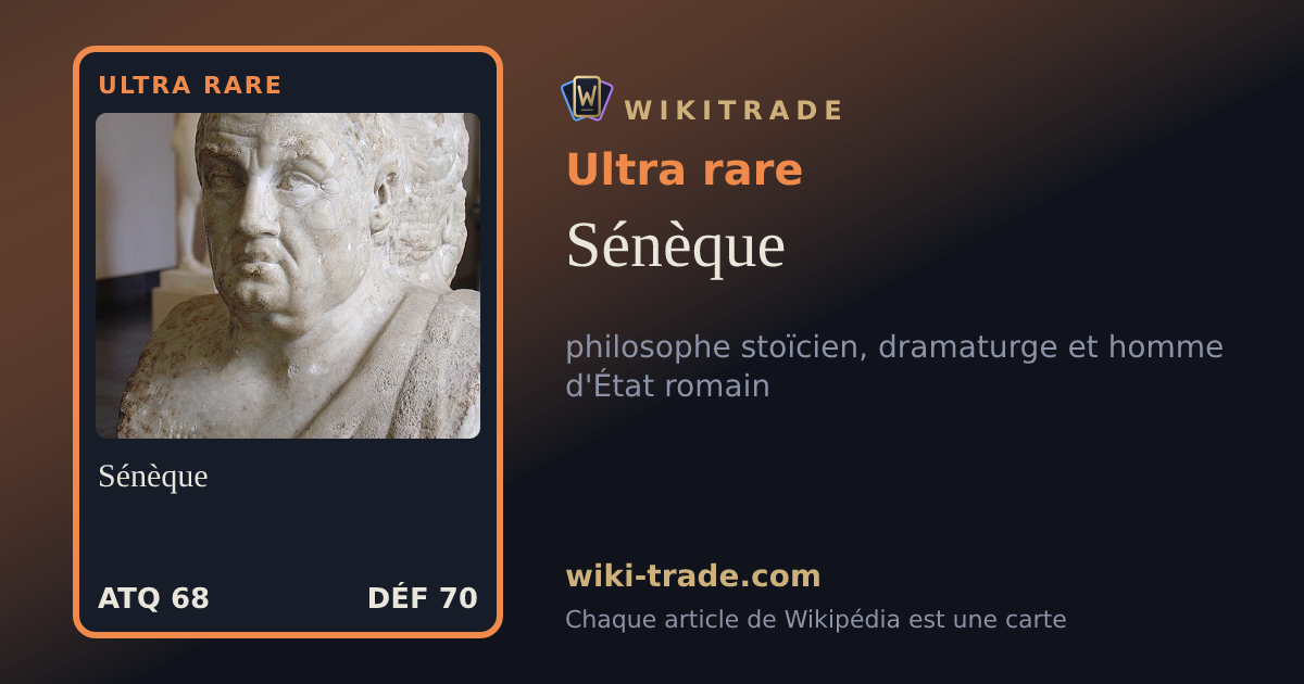 Sénèque — carte Ultra rare