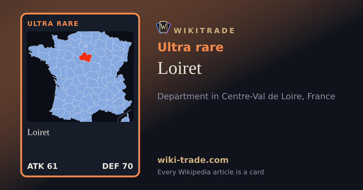 Loiret — Ultra rare card