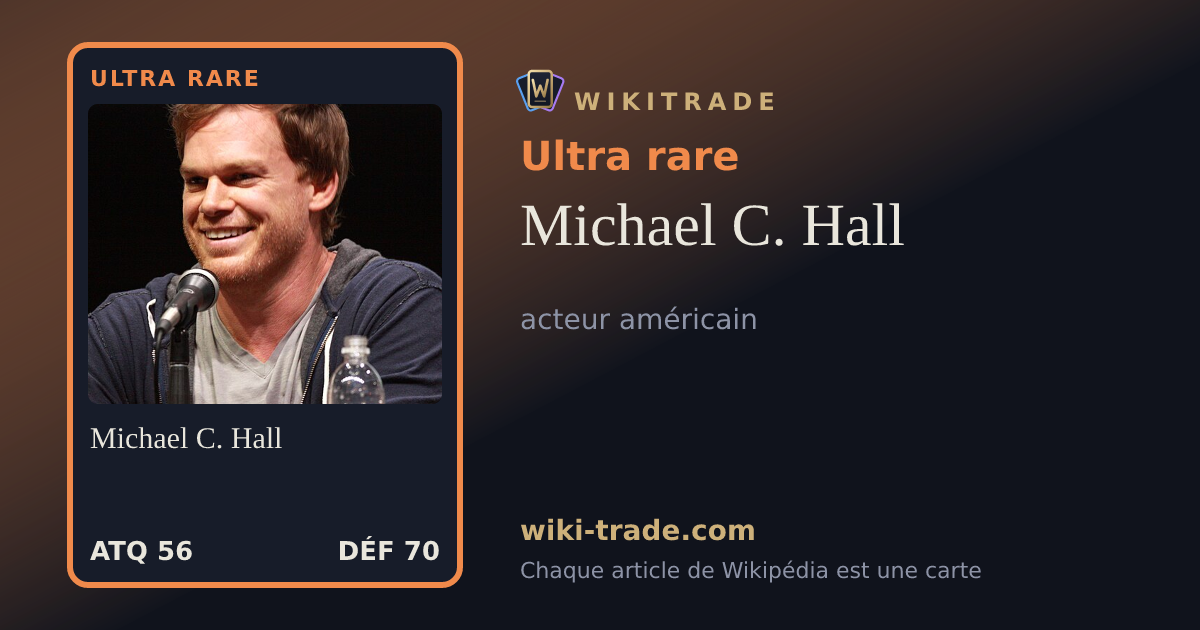 Michael C. Hall — carte Ultra rare