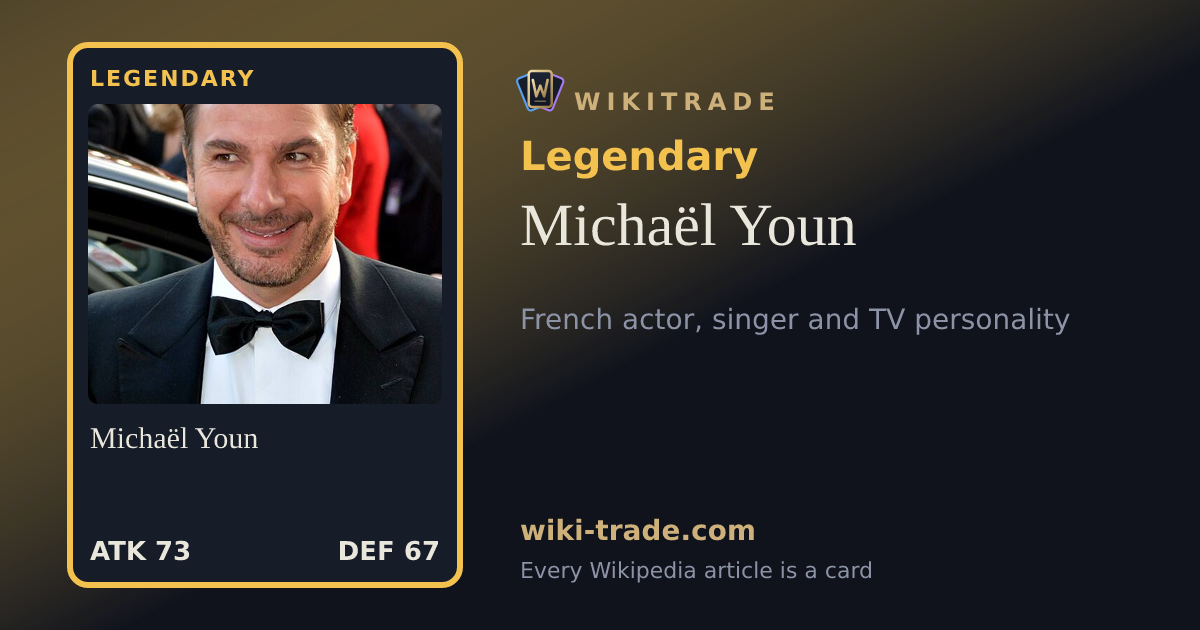 Michaël Youn — Legendary card