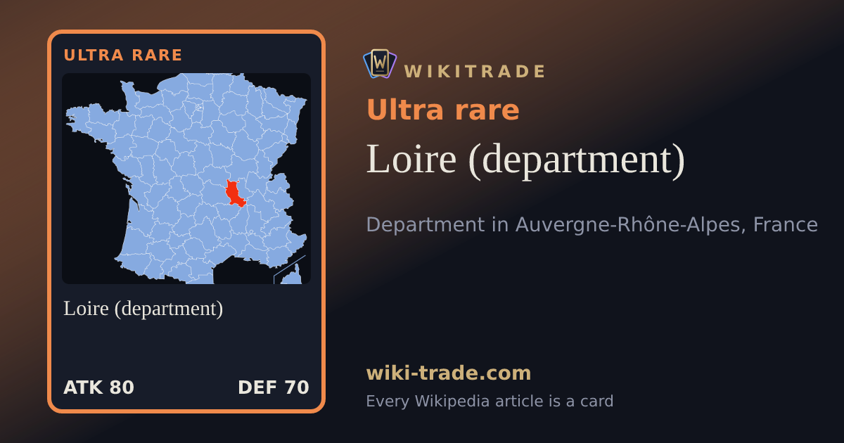 Loire (department) — Ultra rare card