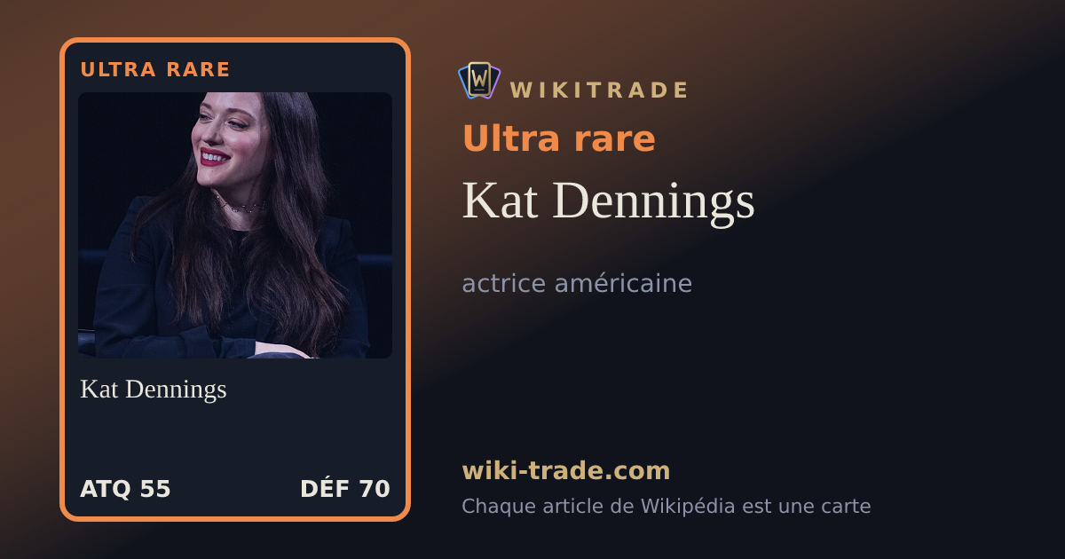 Kat Dennings — carte Ultra rare