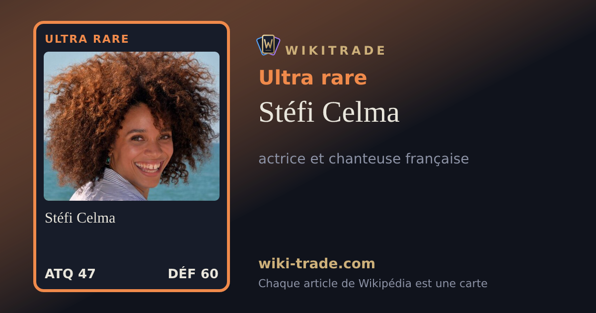 Stéfi Celma — carte Ultra rare