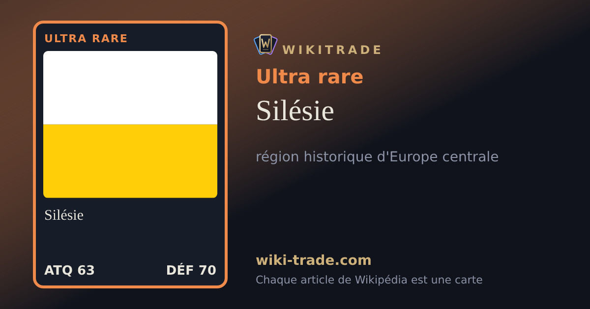 Silésie — carte Ultra rare