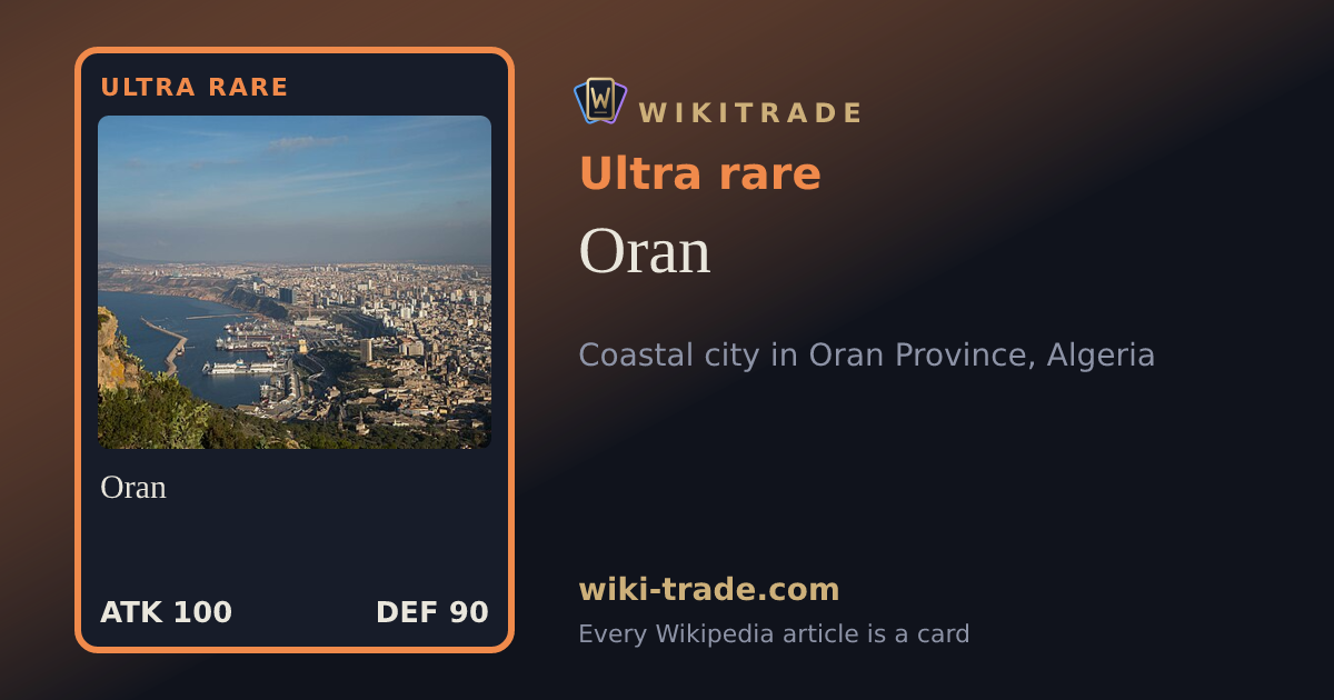 Oran — Ultra rare card