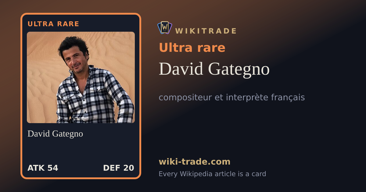 David Gategno — Ultra rare card