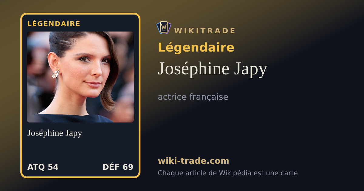 Joséphine Japy — carte Légendaire