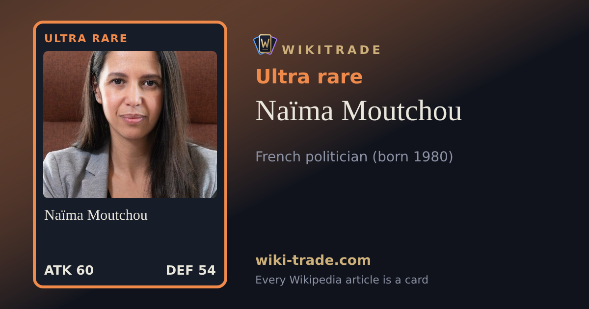 Naïma Moutchou — Ultra rare card