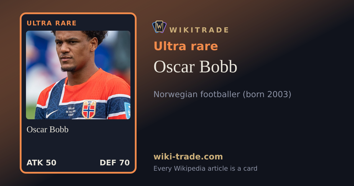 Oscar Bobb — Ultra rare card