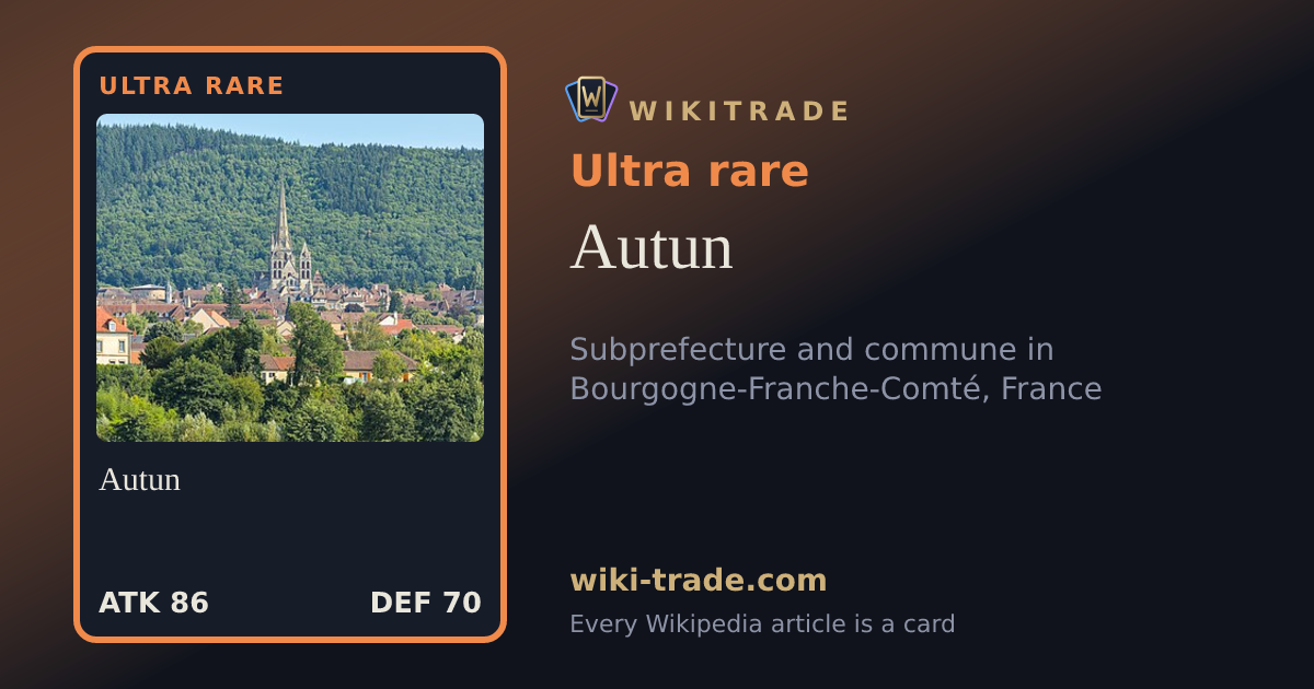 Autun — Ultra rare card