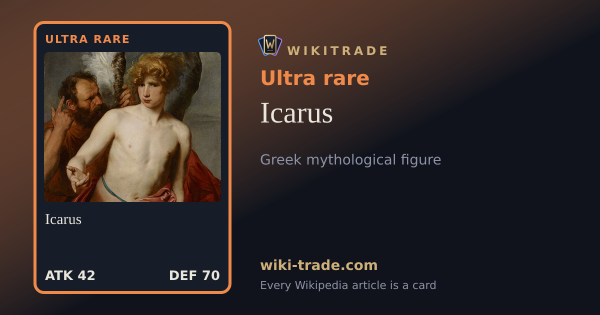 Icarus — Ultra rare card