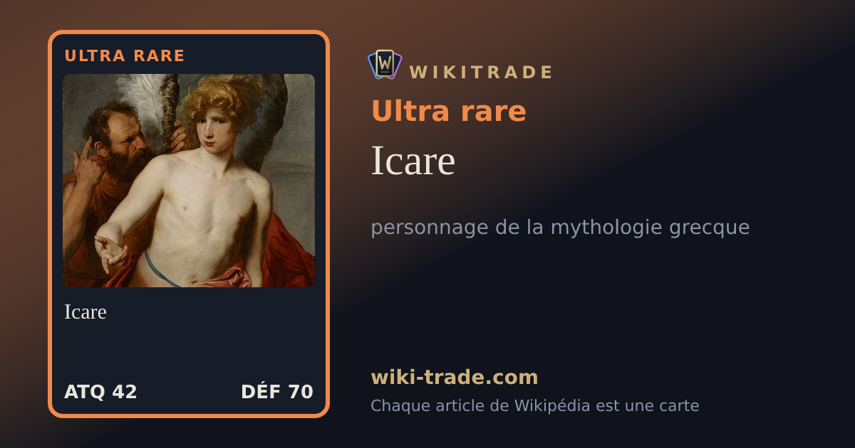 Icare — carte Ultra rare