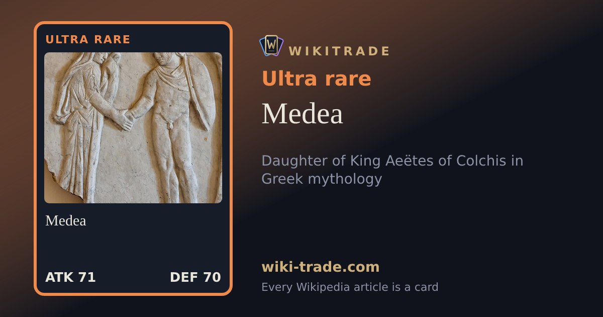 Medea — Ultra rare card