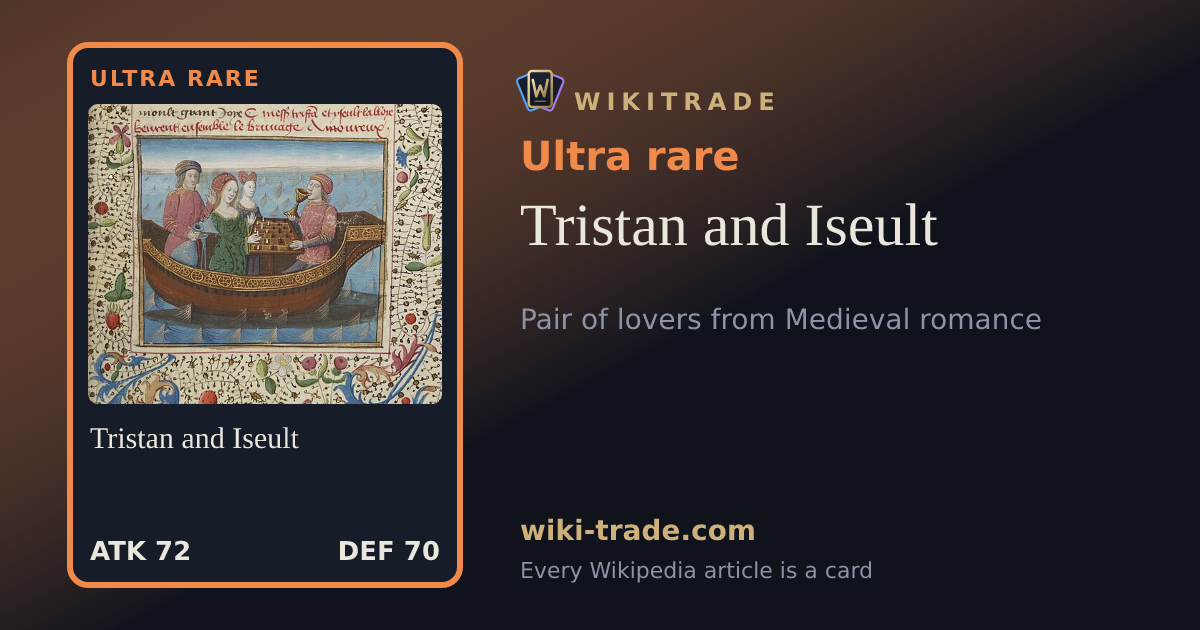 Tristan and Iseult — Ultra rare card