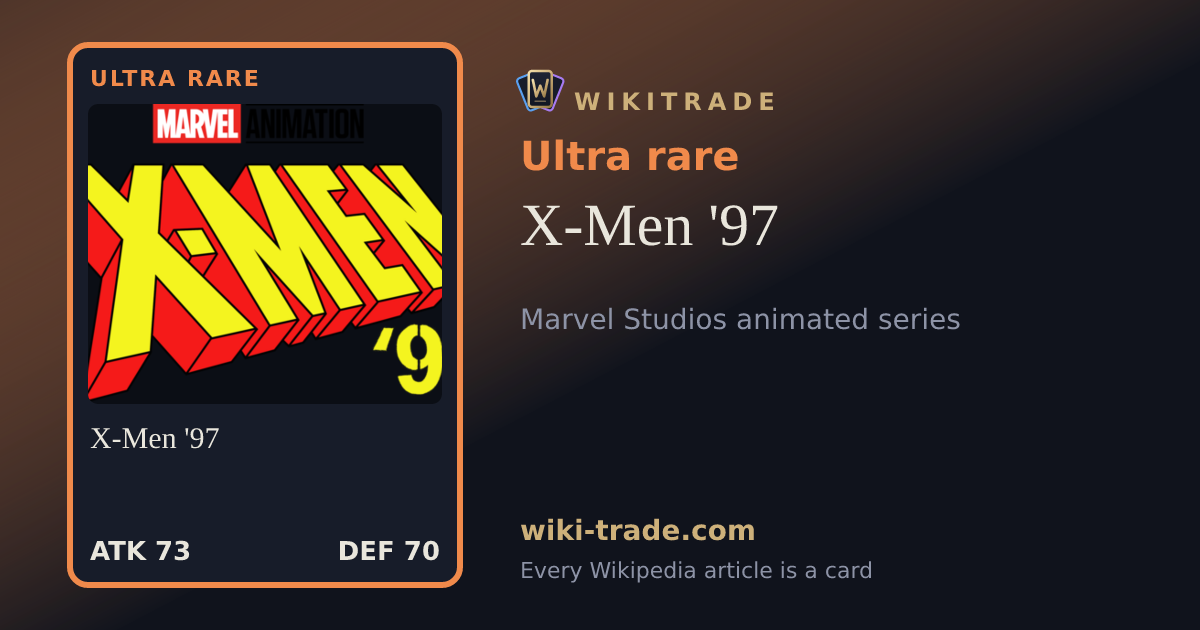 X-Men '97 — Ultra rare card