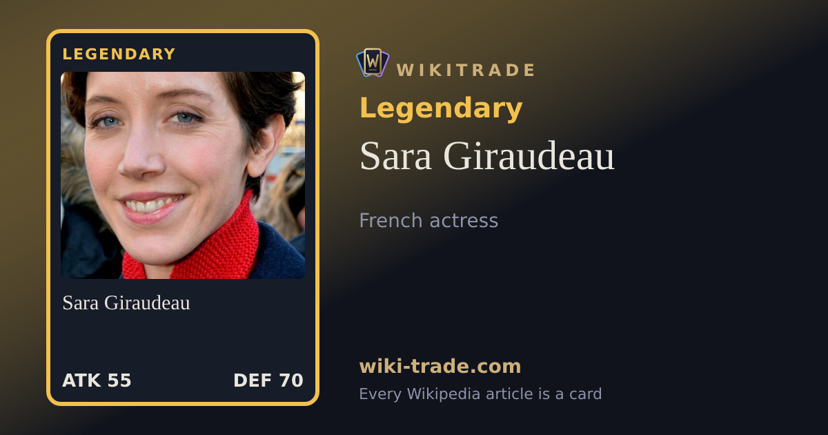Sara Giraudeau — Legendary card