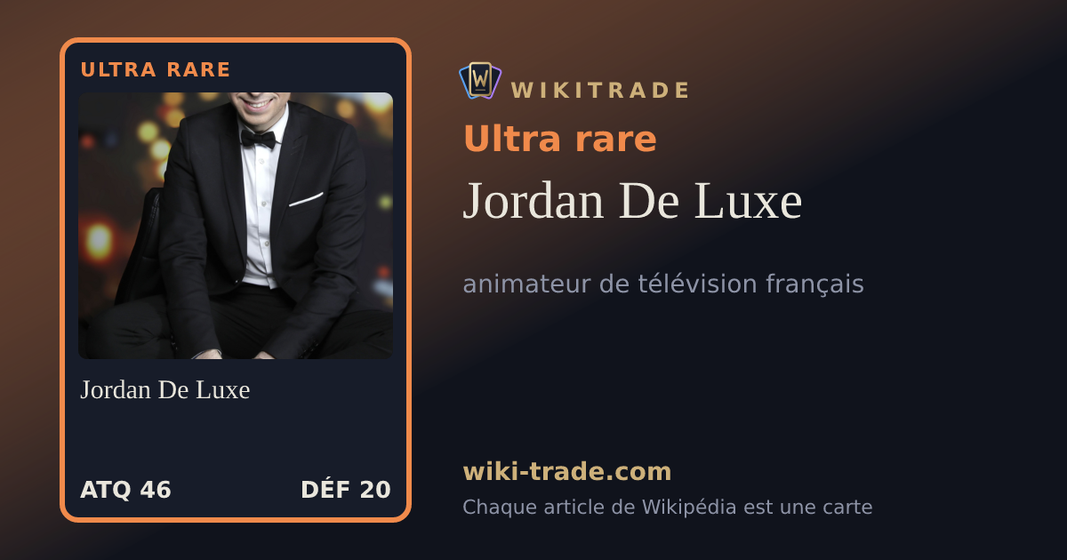 Jordan De Luxe — carte Ultra rare