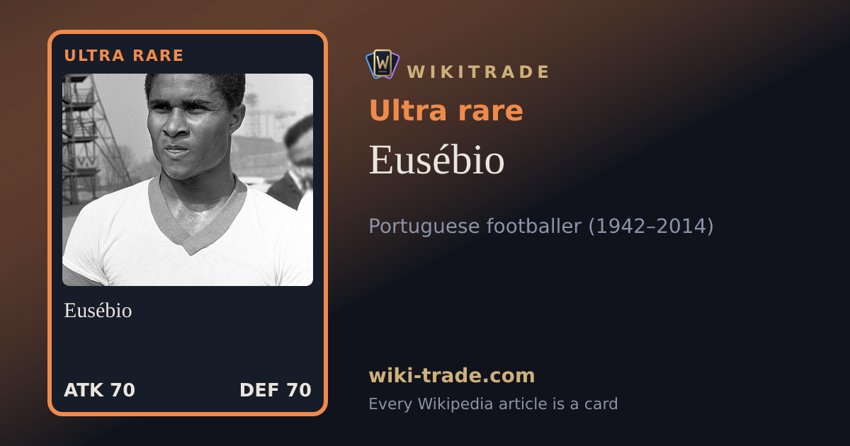 Eusébio — Ultra rare card