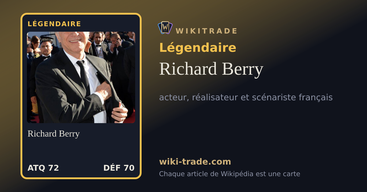 Richard Berry — carte Légendaire