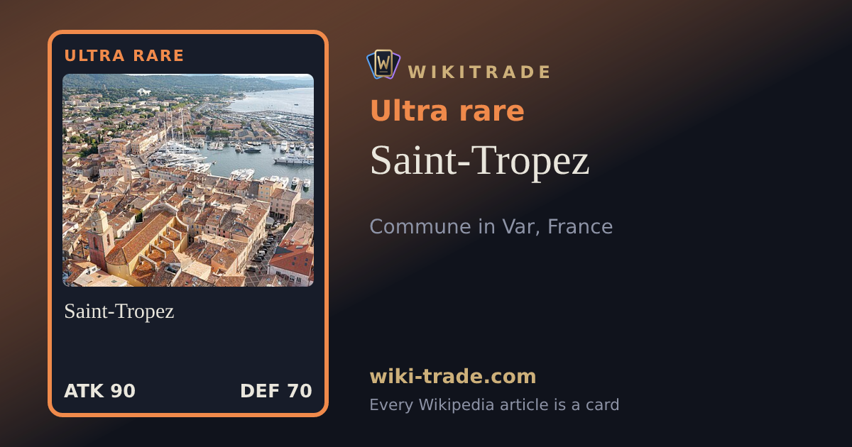 Saint-Tropez — Ultra rare card