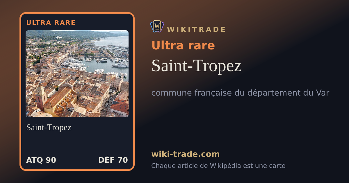 Saint-Tropez — carte Ultra rare