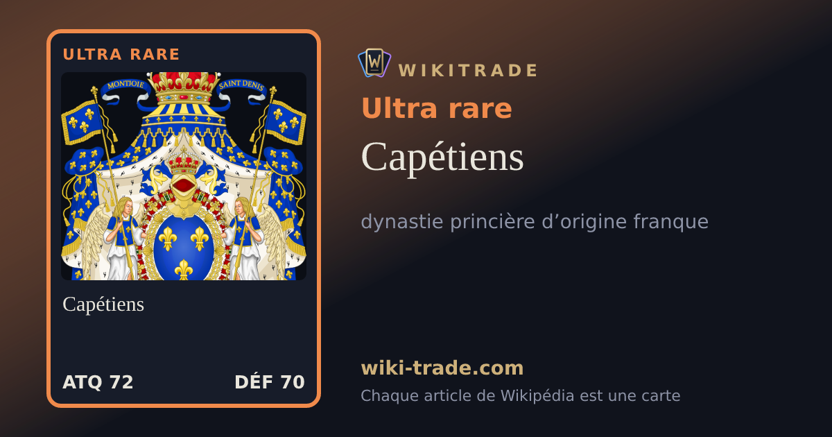 Capétiens — carte Ultra rare
