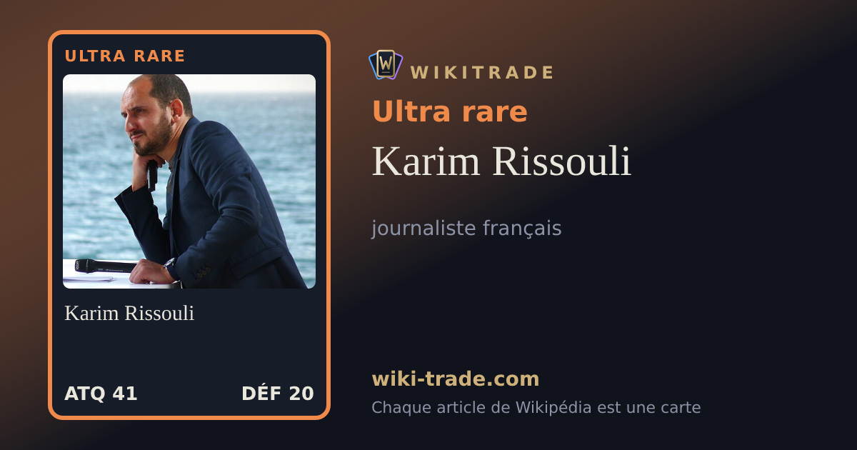 Karim Rissouli — carte Ultra rare