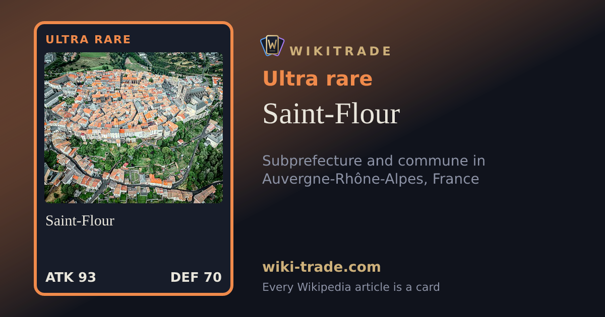 Saint-Flour — Ultra rare card