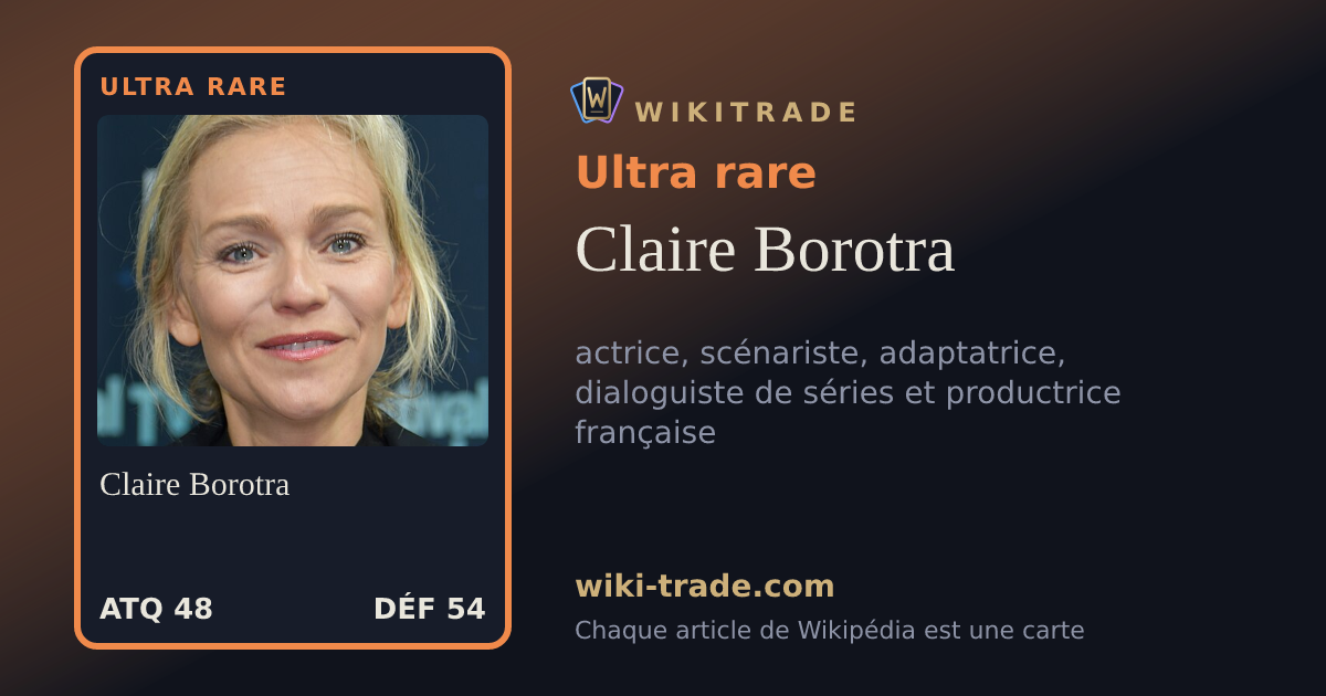 Claire Borotra — carte Ultra rare