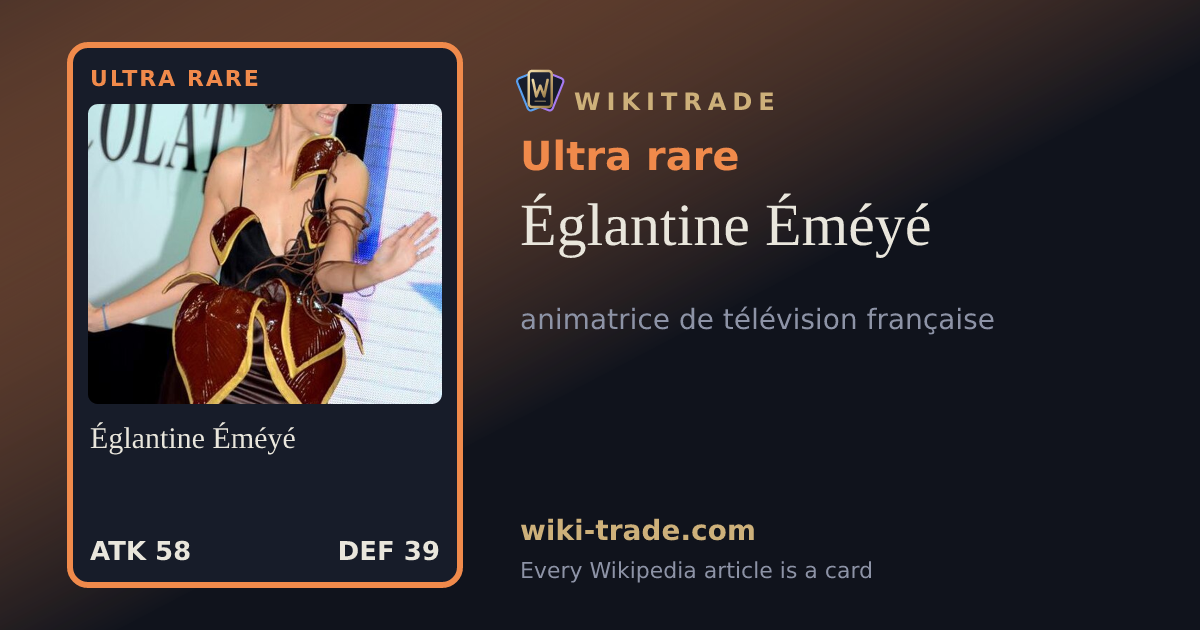 Églantine Éméyé — Ultra rare card