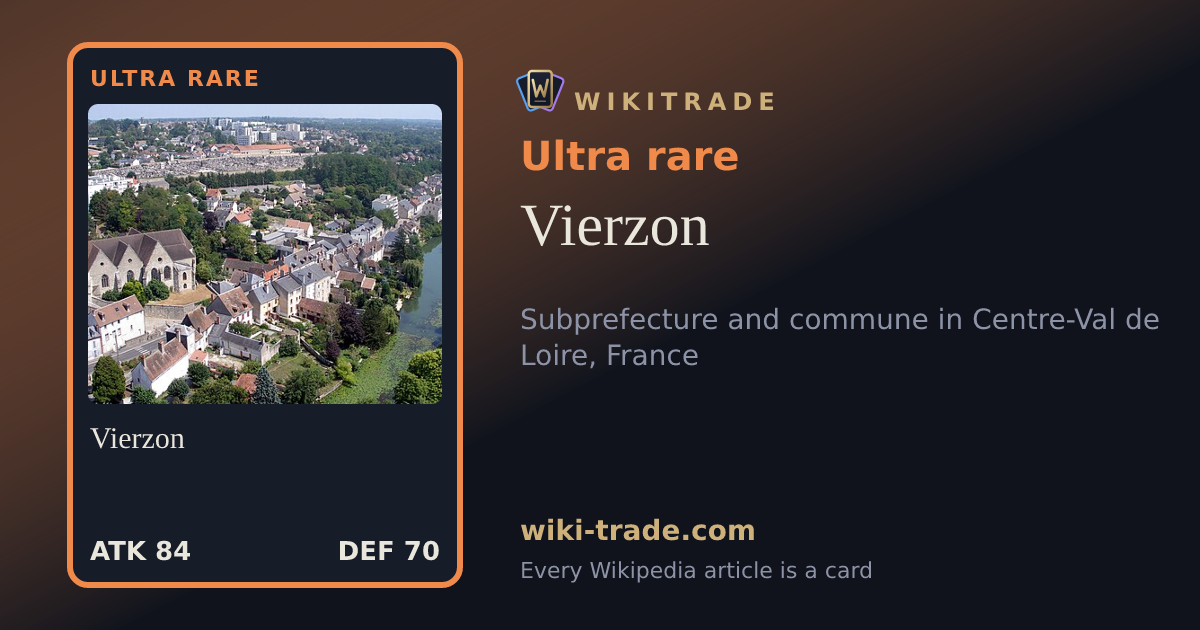 Vierzon — Ultra rare card