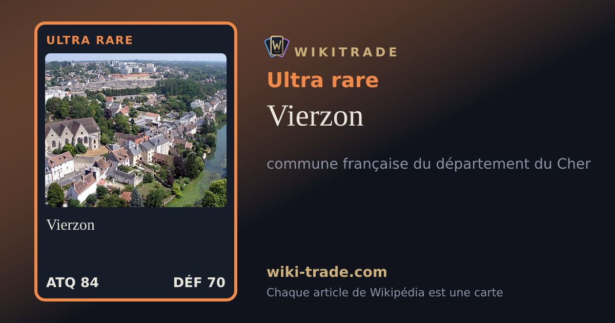 Vierzon — carte Ultra rare