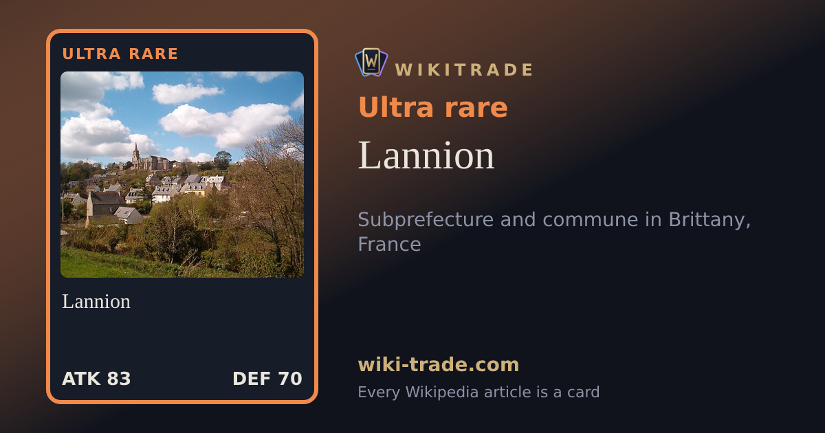 Lannion — Ultra rare card