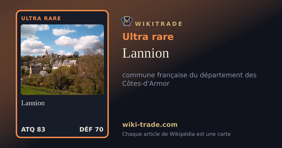 Lannion — carte Ultra rare